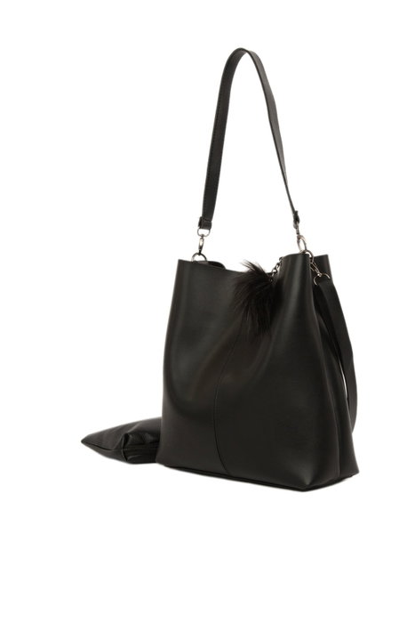 Zoozie Bags Bandolera Midi con Flecos en Negro Zoozie Bags Bandolera Midi con Flecos en Negro